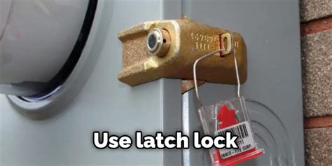 electric meter box lock|replacement electricity meter lock.